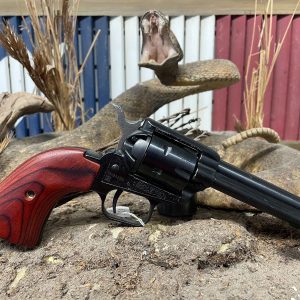 HERITAGE 6.5" Rough Rider® .22 LR, Black Standard, 6 Rounds, Cocobolo Grip